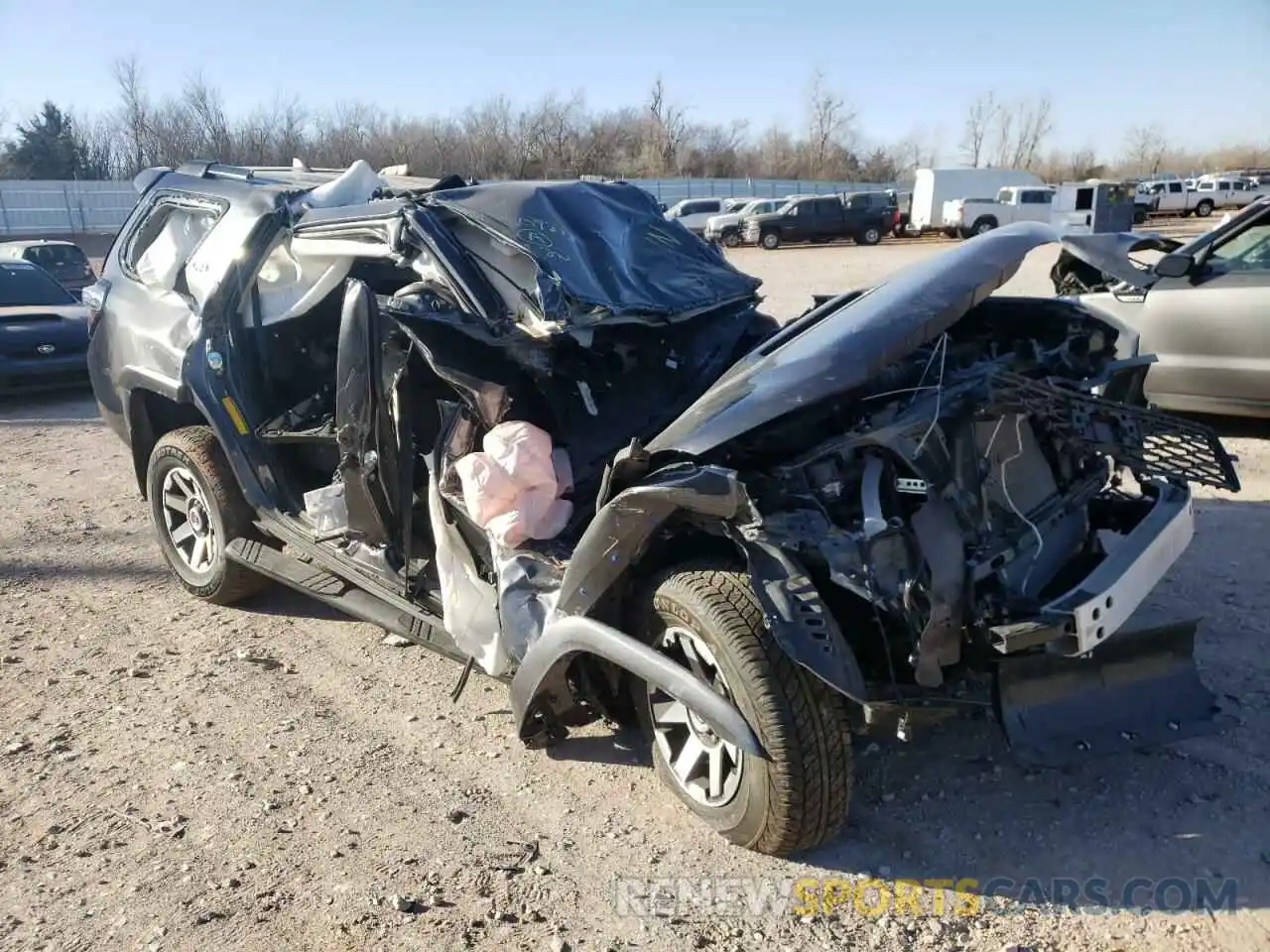 1 Photograph of a damaged car JTEBU5JRXL5809273 TOYOTA 4RUNNER 2020