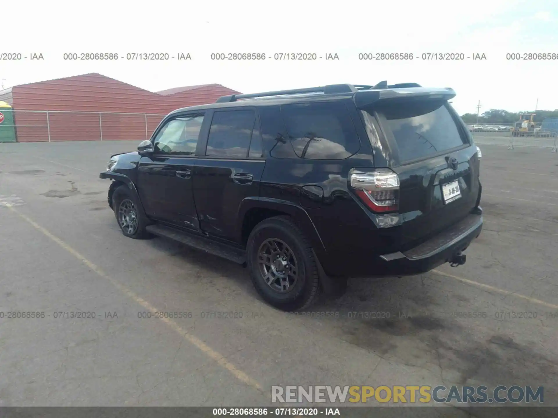 3 Photograph of a damaged car JTEBU5JRXL5811413 TOYOTA 4RUNNER 2020