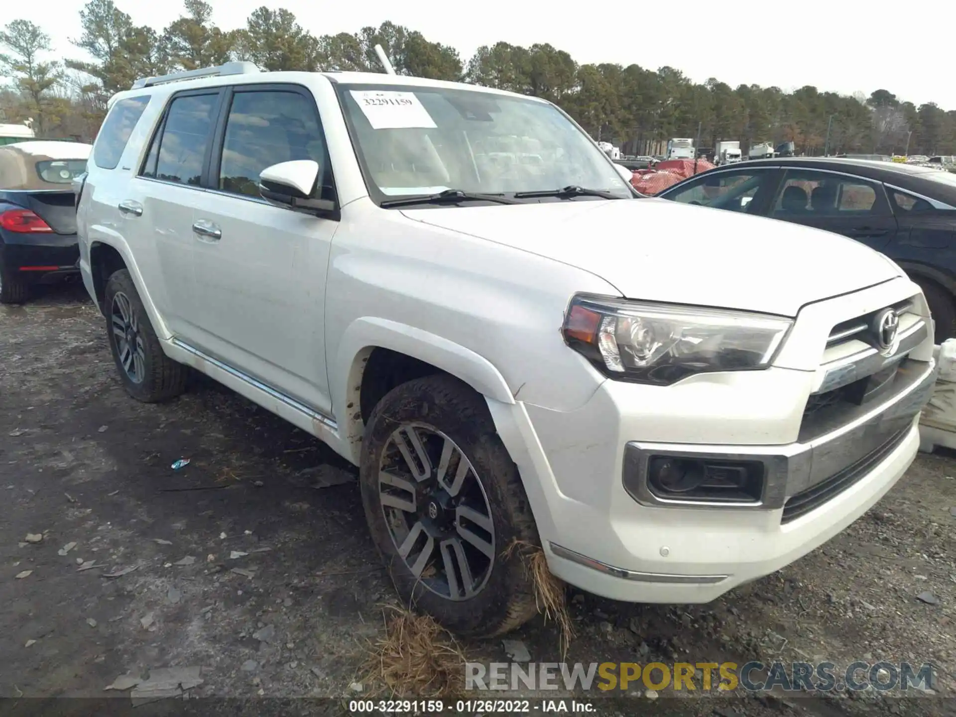 1 Photograph of a damaged car JTEBU5JRXL5812027 TOYOTA 4RUNNER 2020