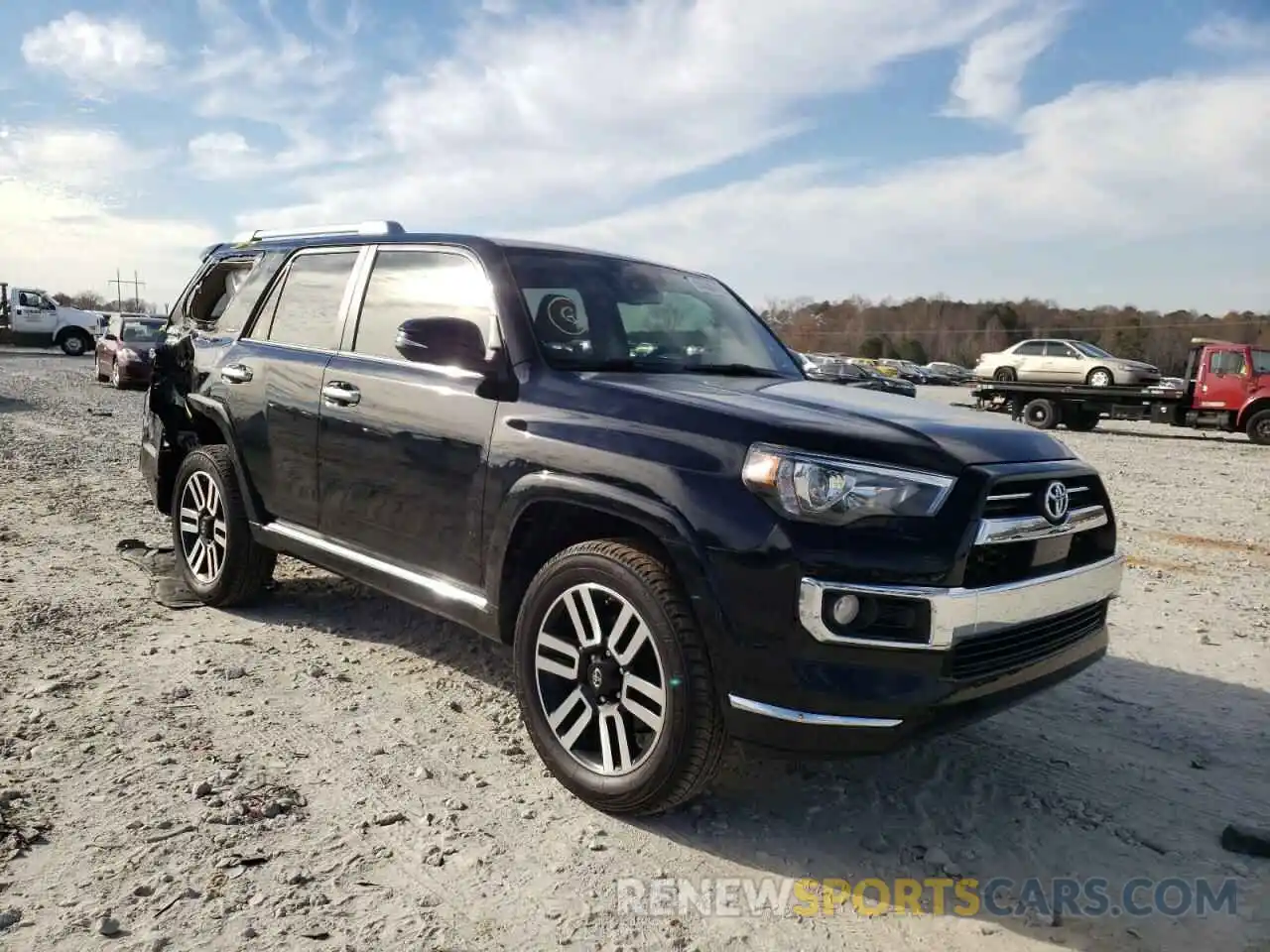 1 Photograph of a damaged car JTEBU5JRXL5817261 TOYOTA 4RUNNER 2020