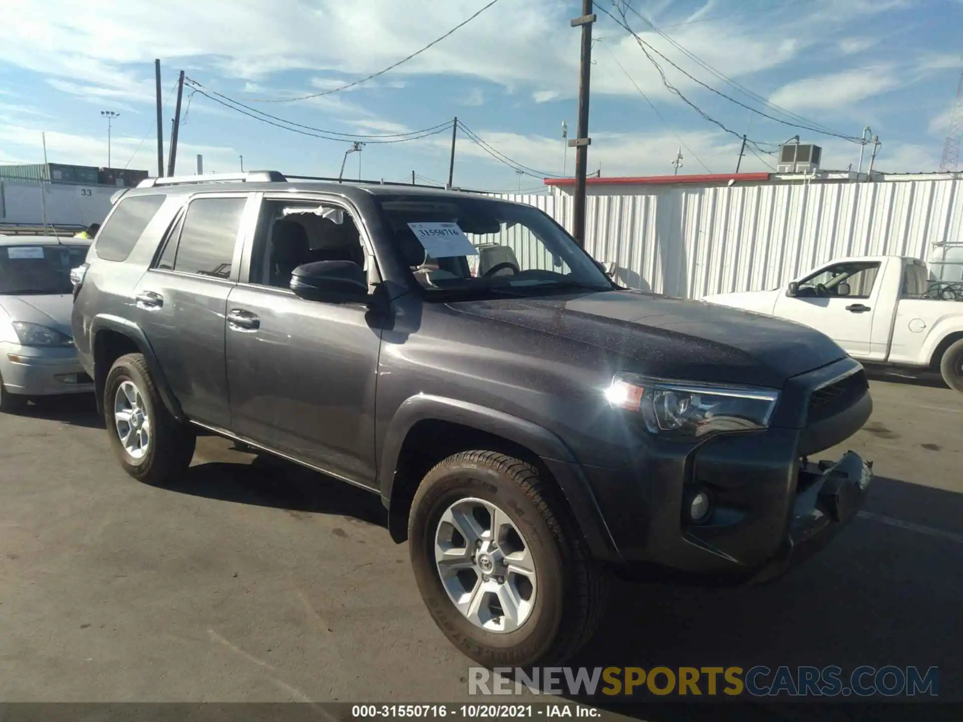 1 Photograph of a damaged car JTEBU5JRXL5831063 TOYOTA 4RUNNER 2020