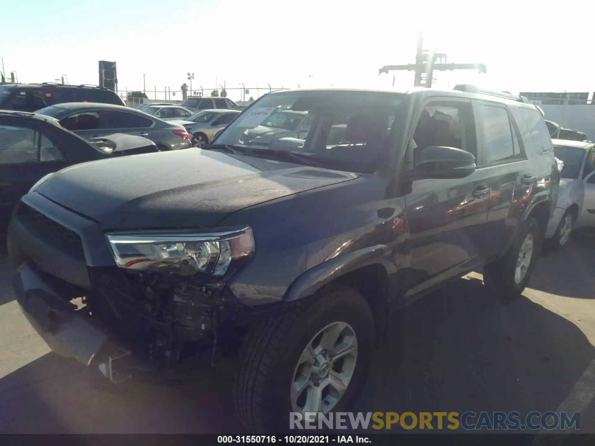 2 Photograph of a damaged car JTEBU5JRXL5831063 TOYOTA 4RUNNER 2020