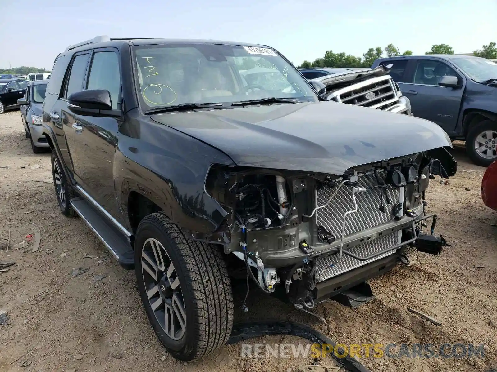 1 Photograph of a damaged car JTEBU5JRXL5836277 TOYOTA 4RUNNER 2020