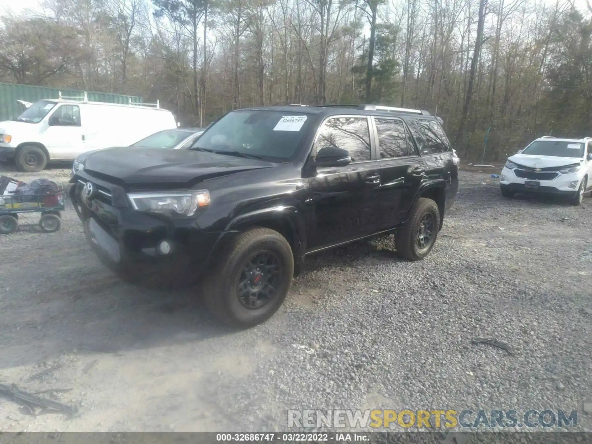 2 Фотография поврежденного автомобиля JTEZU5JR0L5217377 TOYOTA 4RUNNER 2020