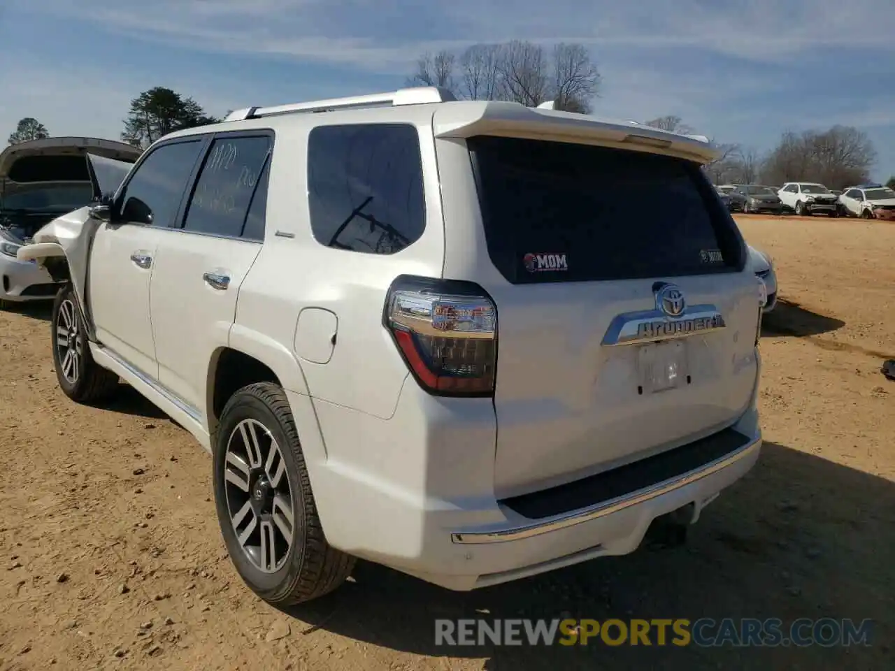 3 Photograph of a damaged car JTEZU5JR0L5217864 TOYOTA 4RUNNER 2020