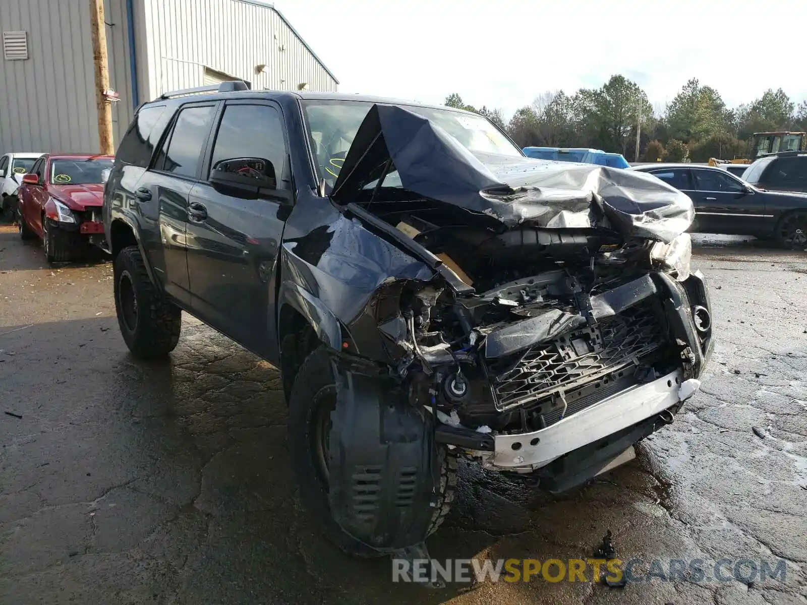 1 Photograph of a damaged car JTEZU5JR0L5219114 TOYOTA 4RUNNER 2020