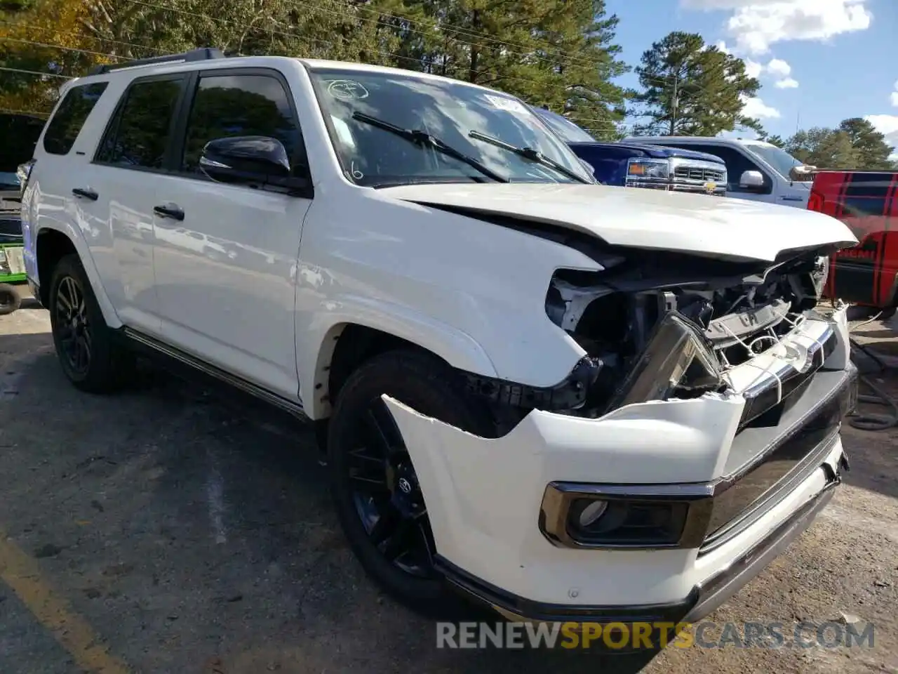 1 Photograph of a damaged car JTEZU5JR0L5221073 TOYOTA 4RUNNER 2020