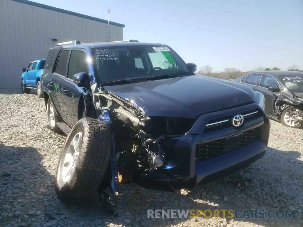 1 Photograph of a damaged car JTEZU5JR0L5224006 TOYOTA 4RUNNER 2020