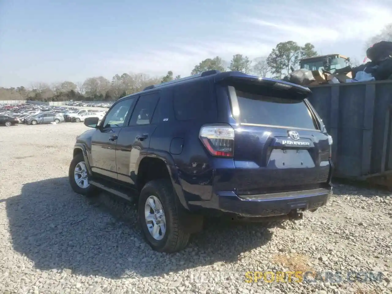 3 Photograph of a damaged car JTEZU5JR0L5224006 TOYOTA 4RUNNER 2020