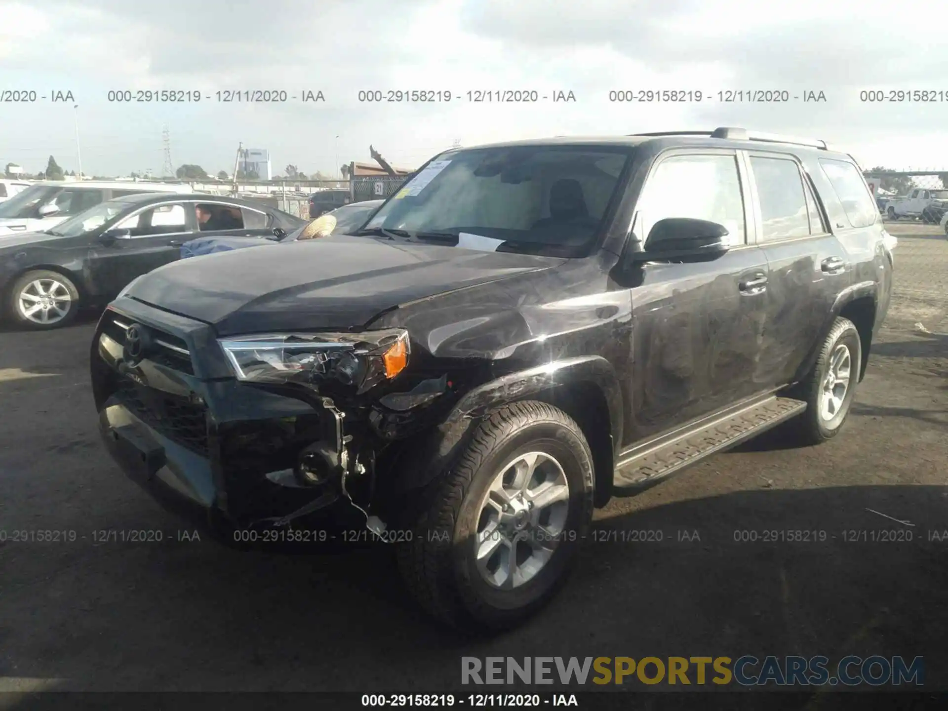 2 Photograph of a damaged car JTEZU5JR0L5227150 TOYOTA 4RUNNER 2020