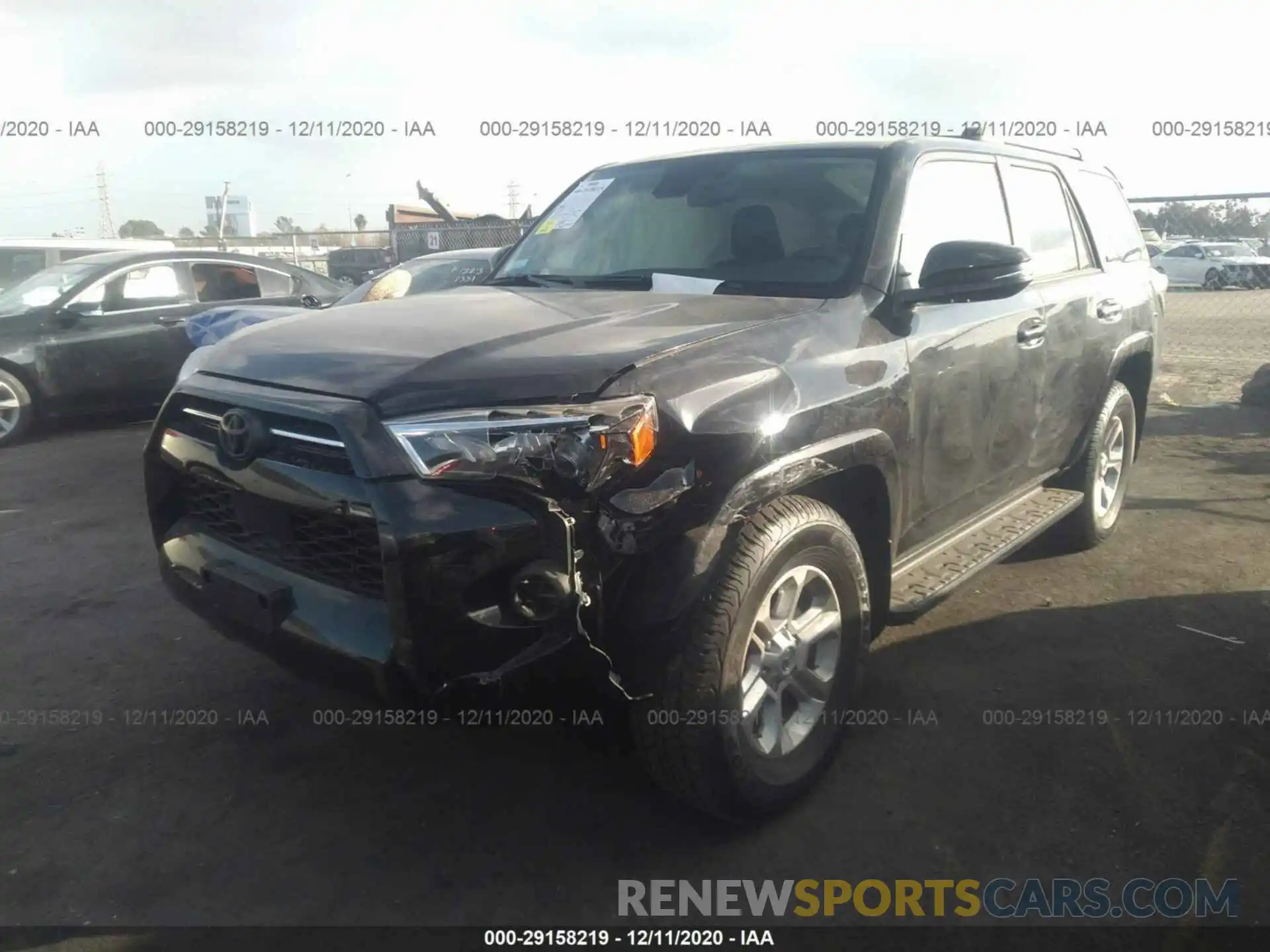 6 Фотография поврежденного автомобиля JTEZU5JR0L5227150 TOYOTA 4RUNNER 2020