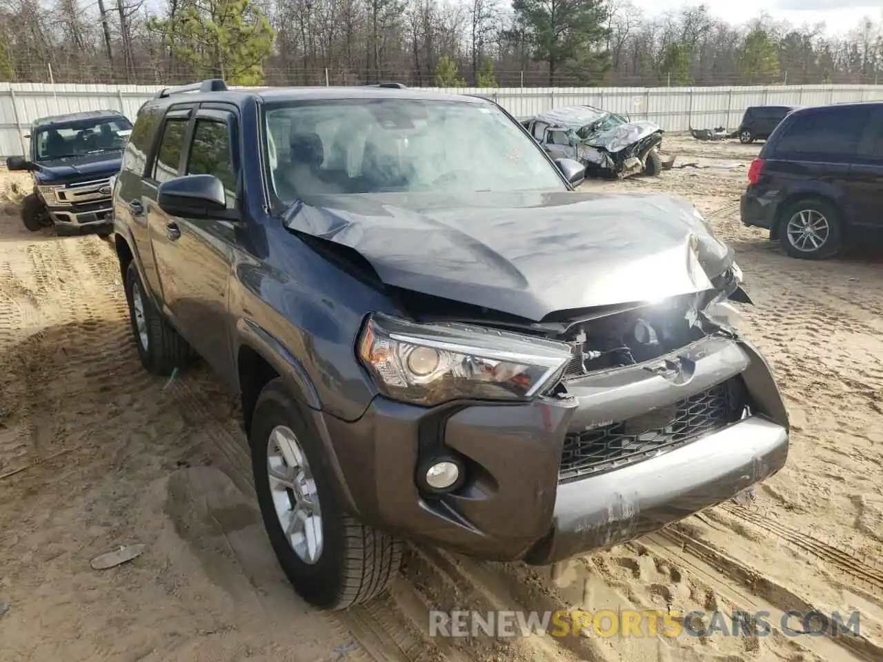 1 Фотография поврежденного автомобиля JTEZU5JR0L5227973 TOYOTA 4RUNNER 2020