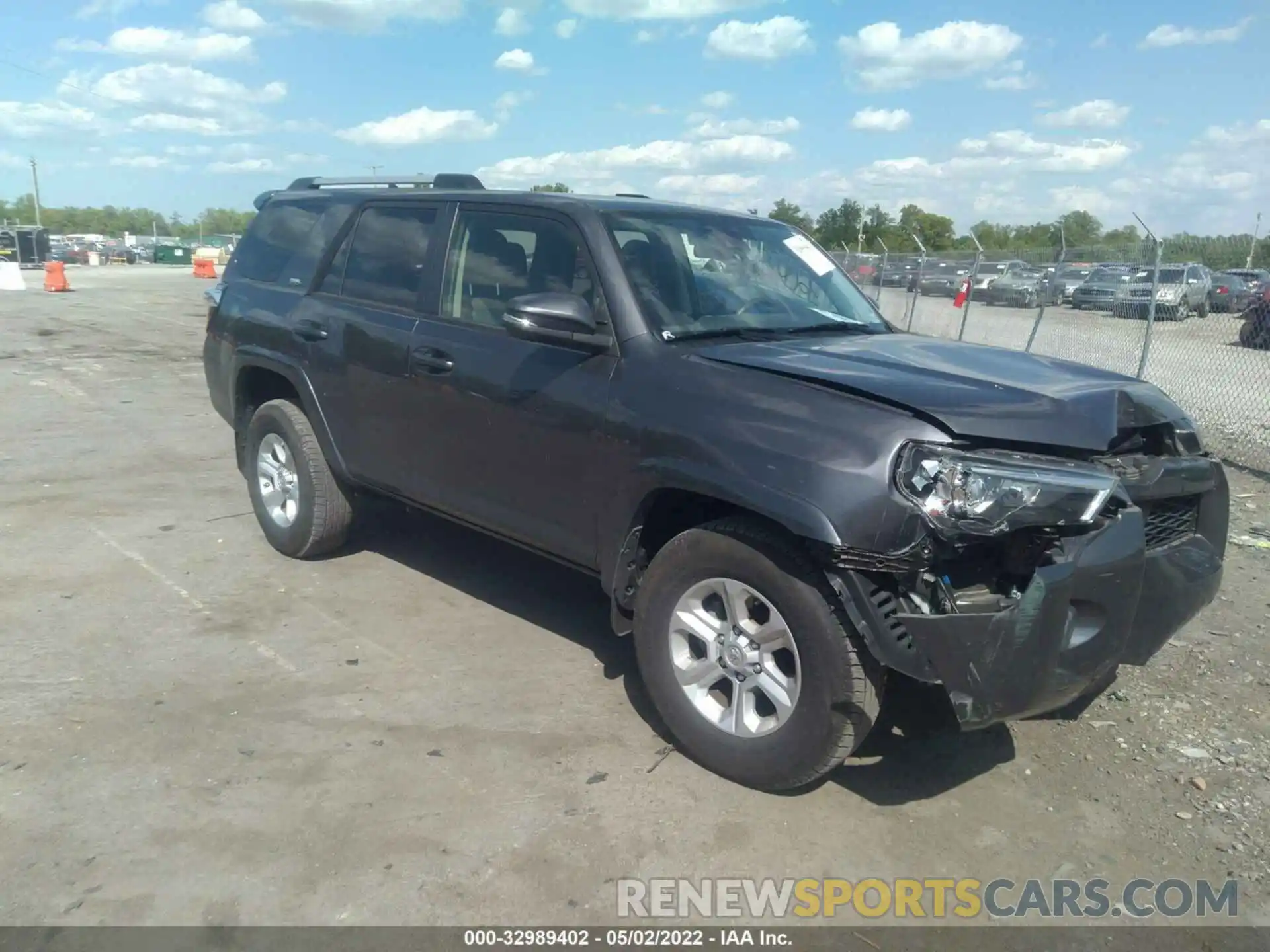 1 Photograph of a damaged car JTEZU5JR1L5219803 TOYOTA 4RUNNER 2020