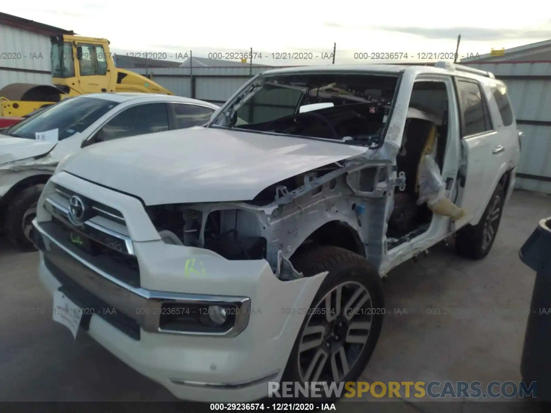 6 Photograph of a damaged car JTEZU5JR1L5222202 TOYOTA 4RUNNER 2020