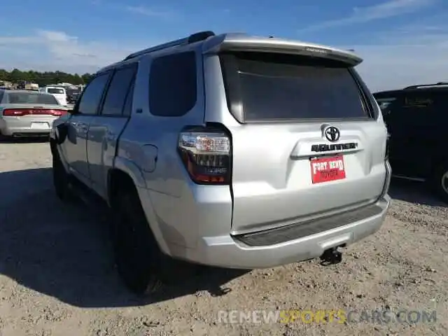 3 Photograph of a damaged car JTEZU5JR1L5228002 TOYOTA 4RUNNER 2020