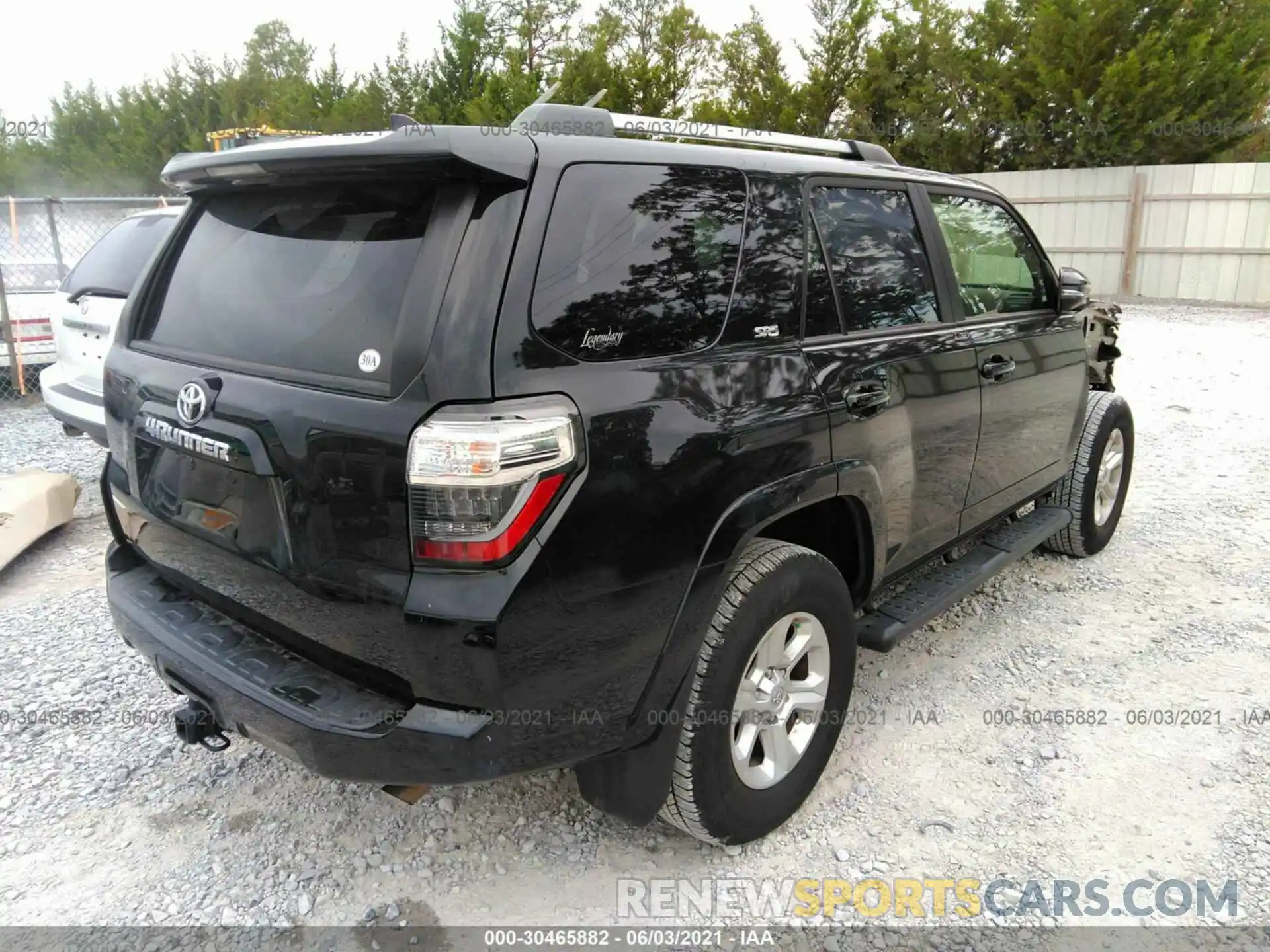 4 Фотография поврежденного автомобиля JTEZU5JR2L5216330 TOYOTA 4RUNNER 2020