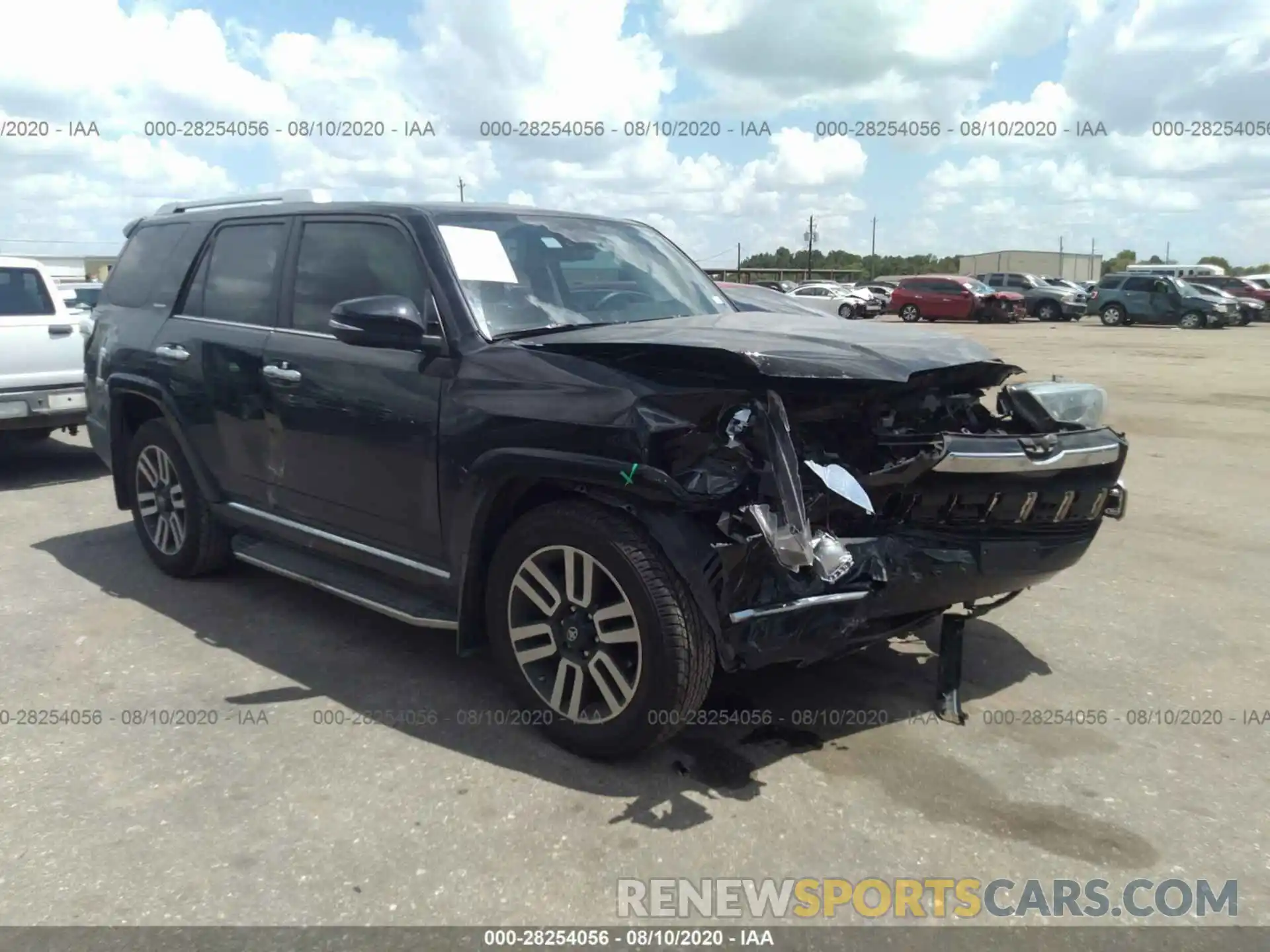 1 Photograph of a damaged car JTEZU5JR2L5216926 TOYOTA 4RUNNER 2020