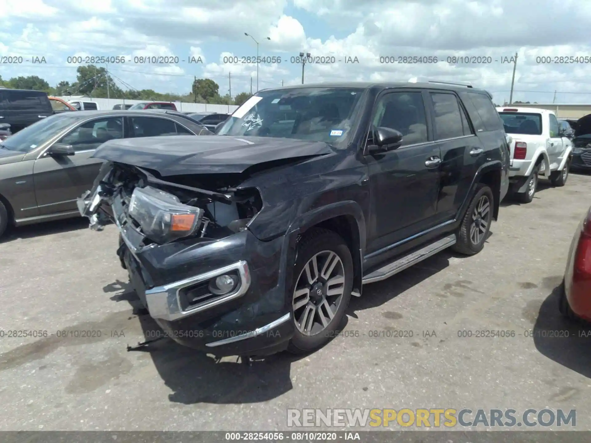 2 Photograph of a damaged car JTEZU5JR2L5216926 TOYOTA 4RUNNER 2020