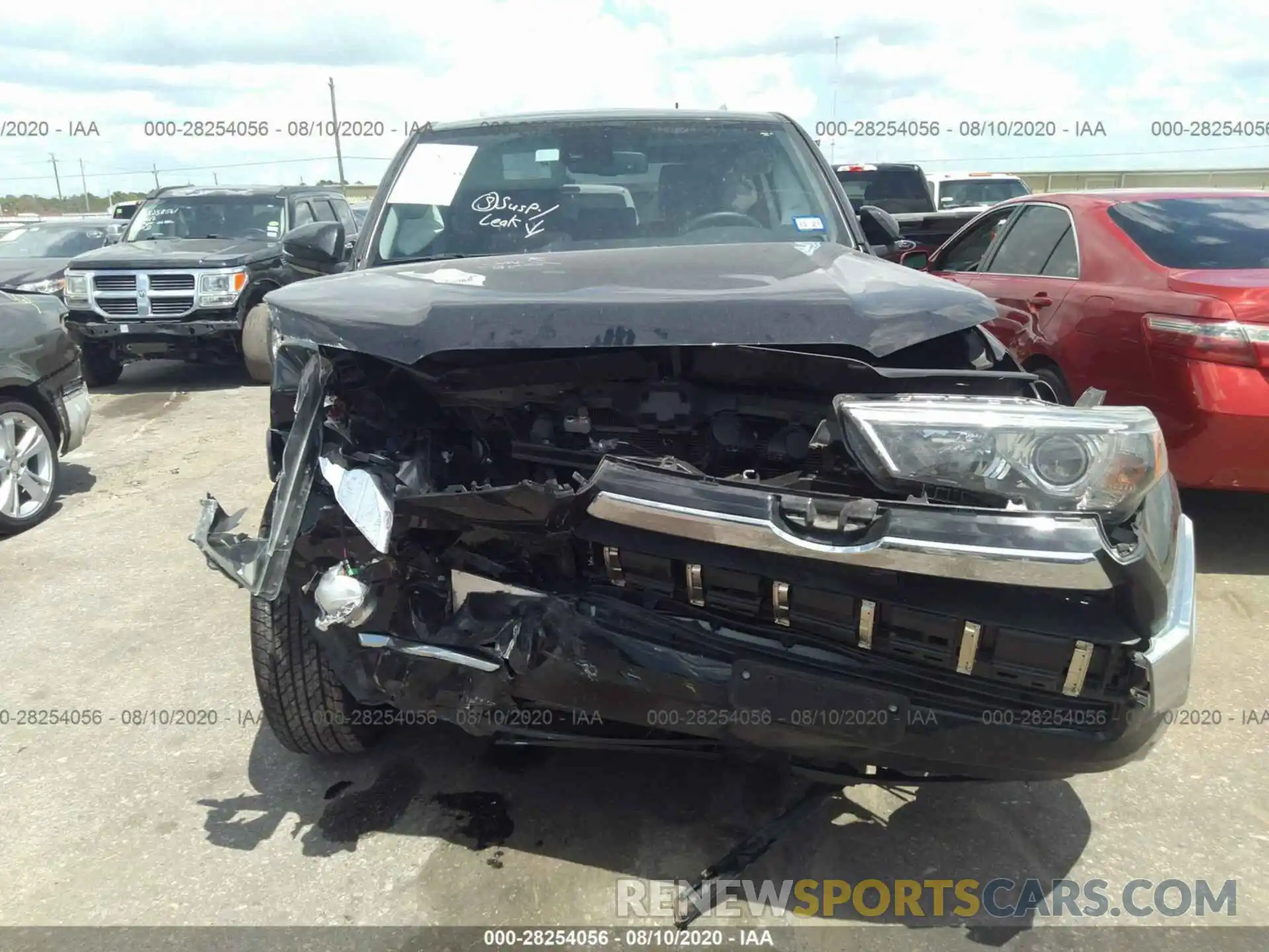 6 Photograph of a damaged car JTEZU5JR2L5216926 TOYOTA 4RUNNER 2020