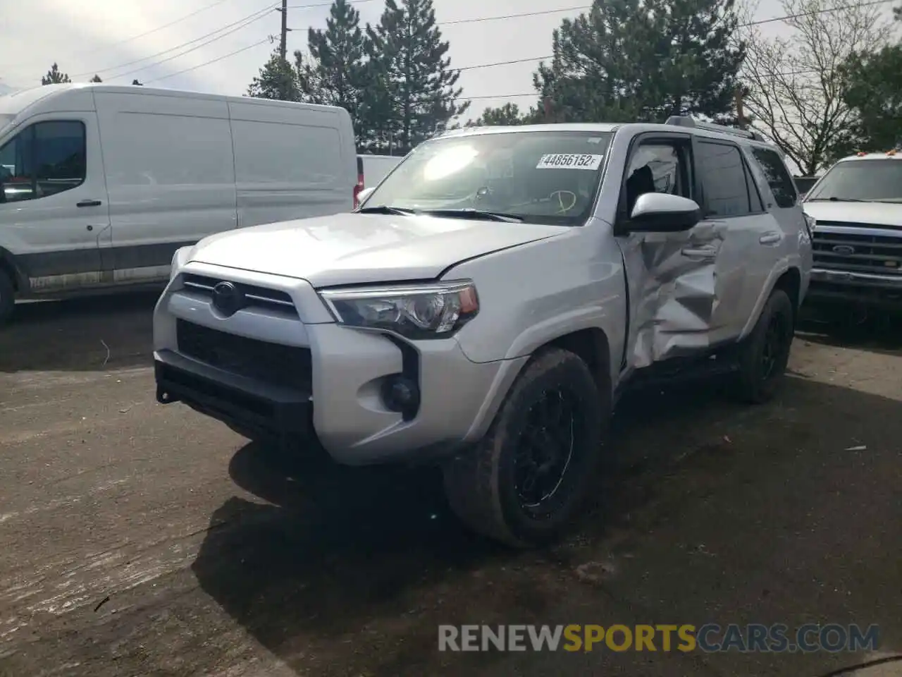 10 Photograph of a damaged car JTEZU5JR2L5218160 TOYOTA 4RUNNER 2020