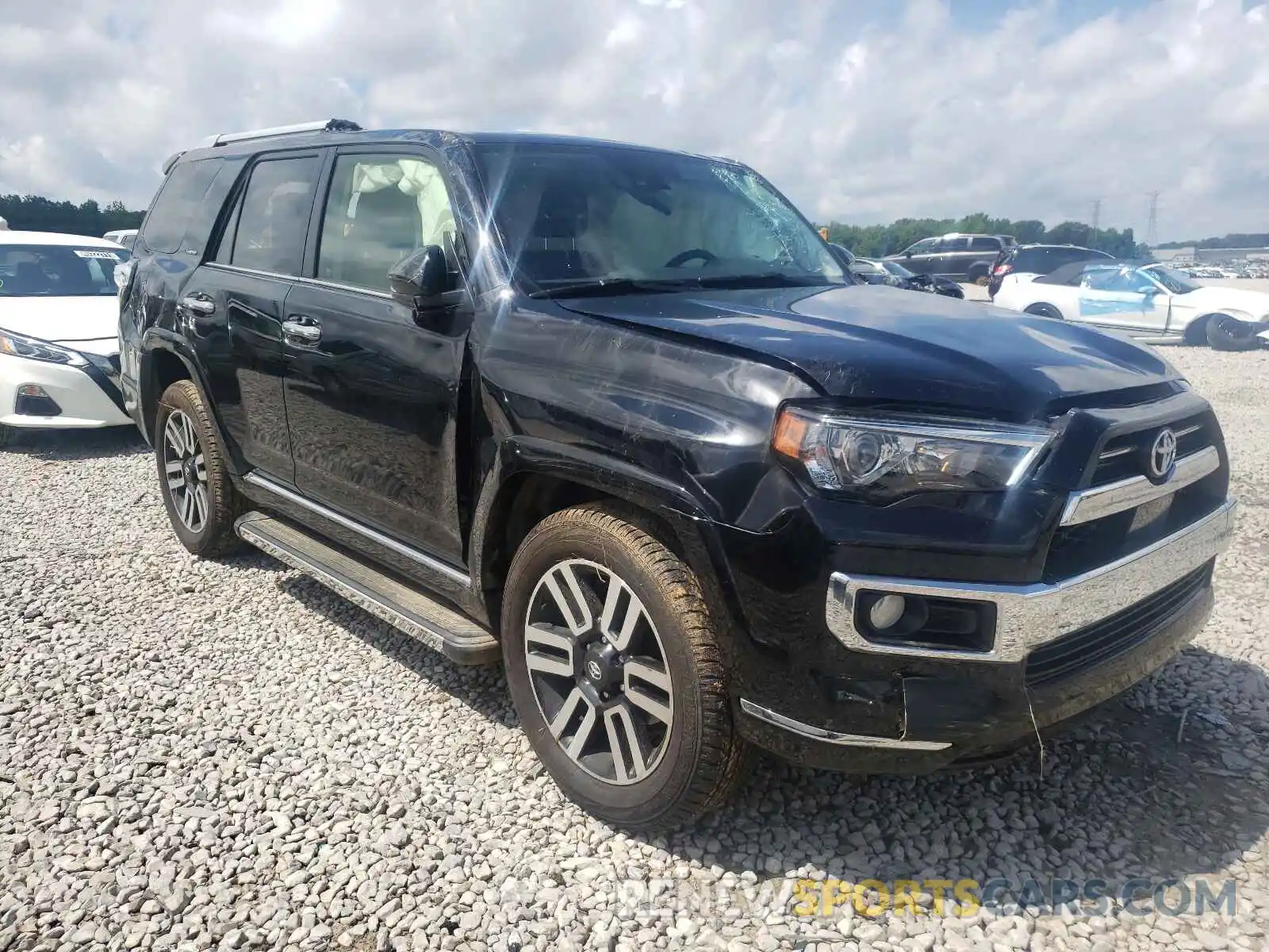 1 Photograph of a damaged car JTEZU5JR2L5221074 TOYOTA 4RUNNER 2020