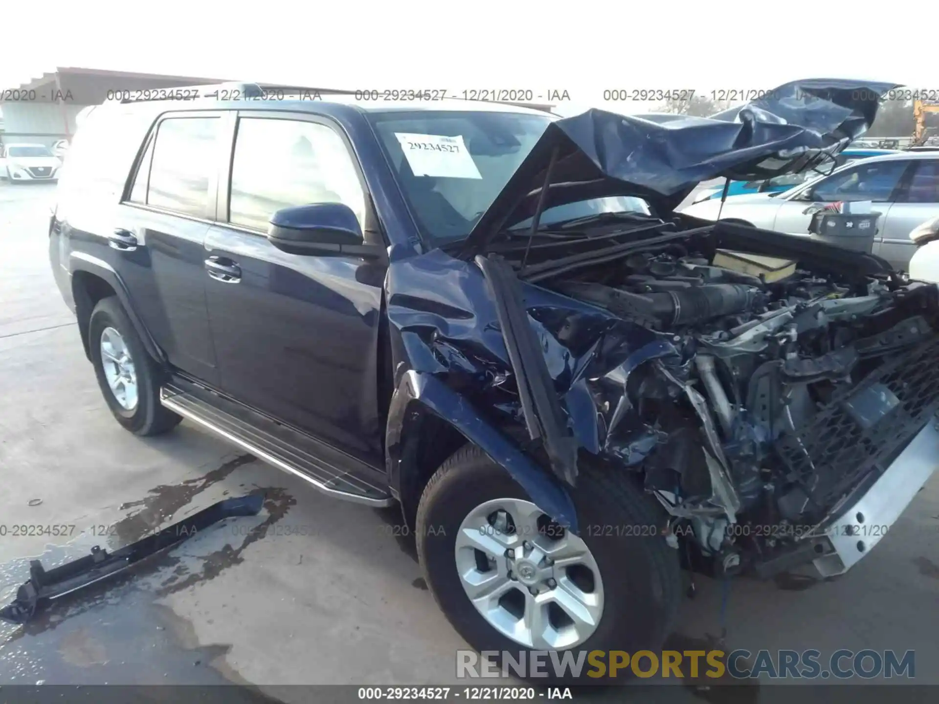 1 Photograph of a damaged car JTEZU5JR3L5213954 TOYOTA 4RUNNER 2020