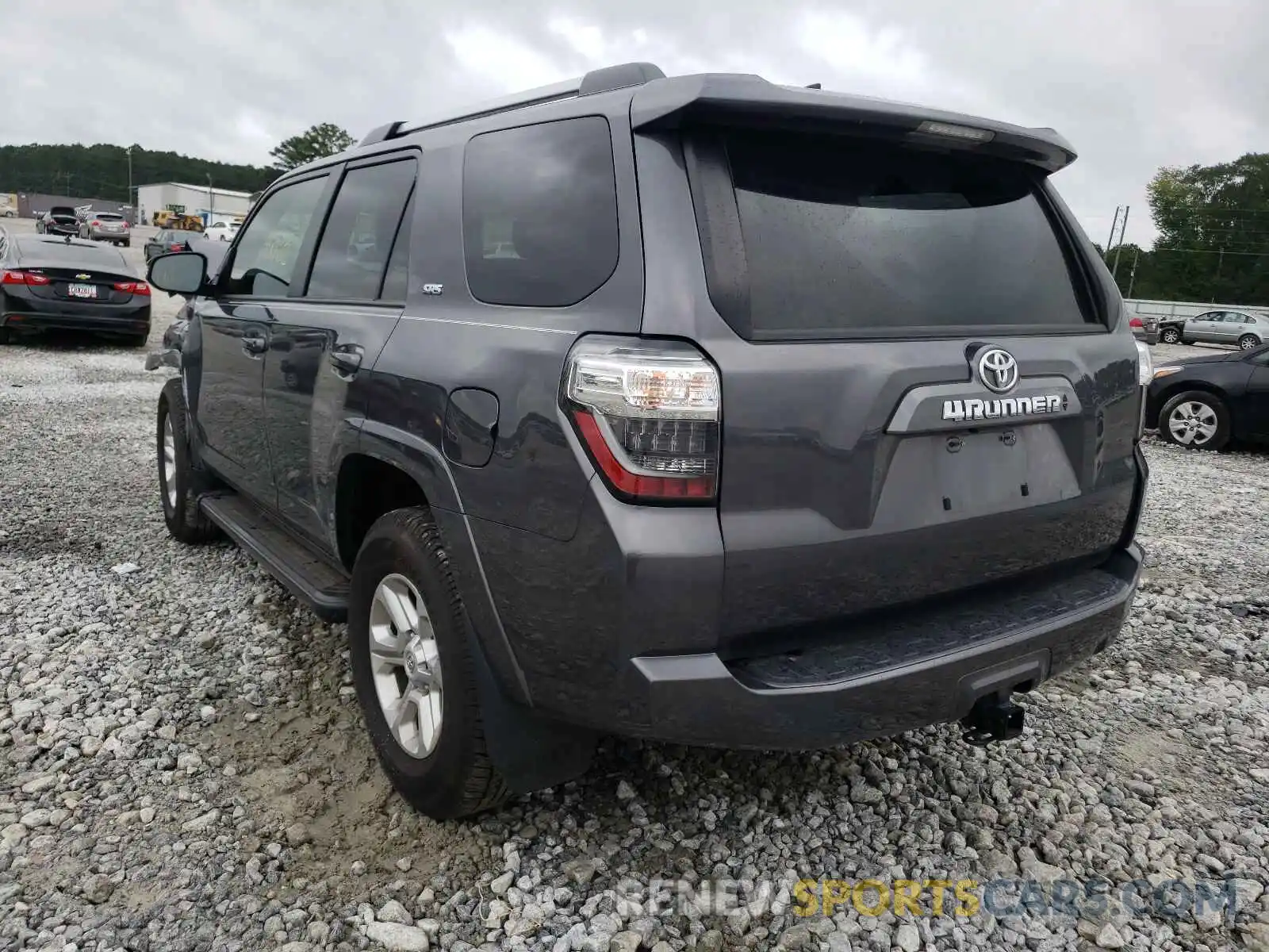 3 Фотография поврежденного автомобиля JTEZU5JR3L5218488 TOYOTA 4RUNNER 2020