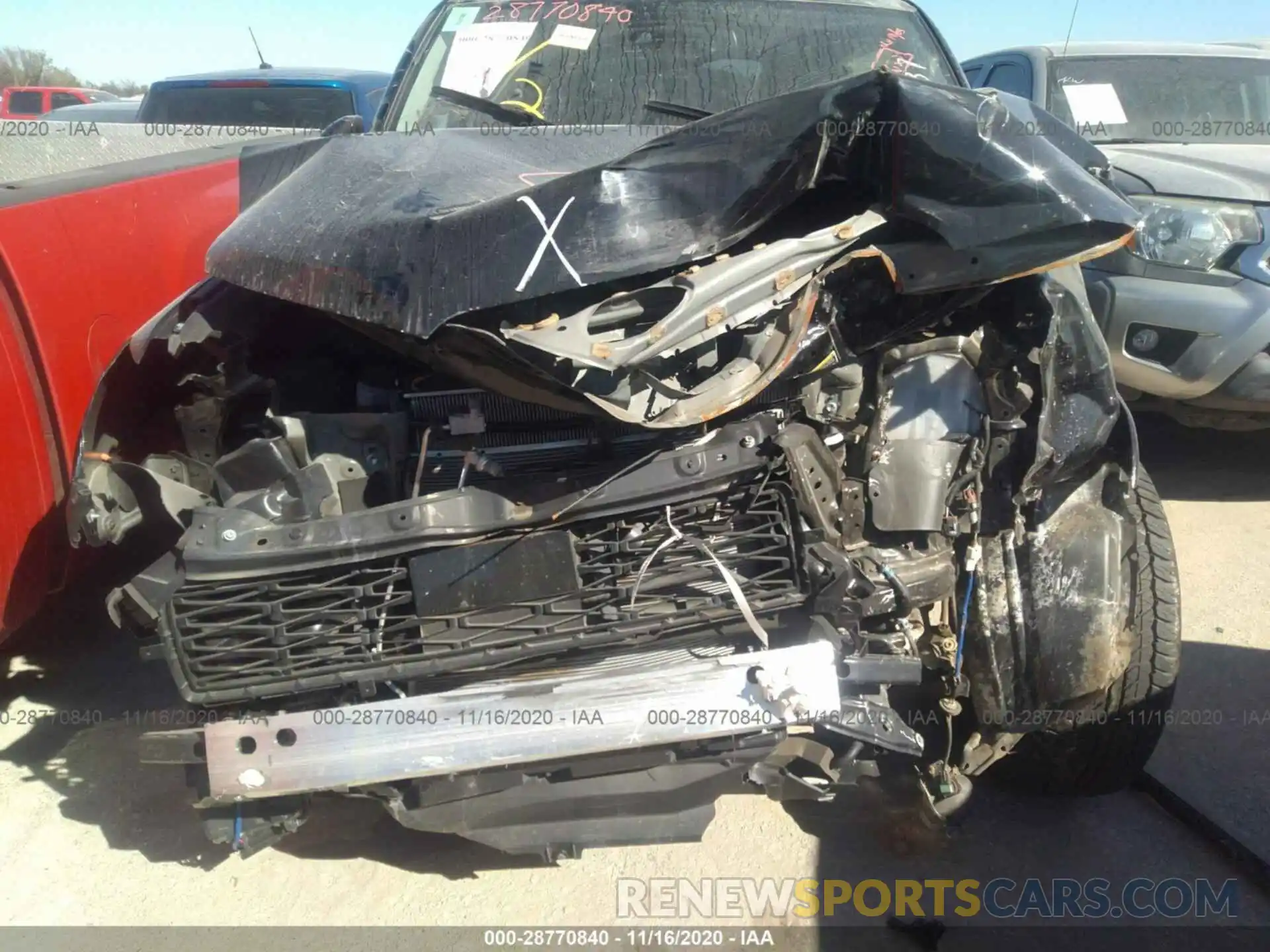 6 Photograph of a damaged car JTEZU5JR3L5227434 TOYOTA 4RUNNER 2020