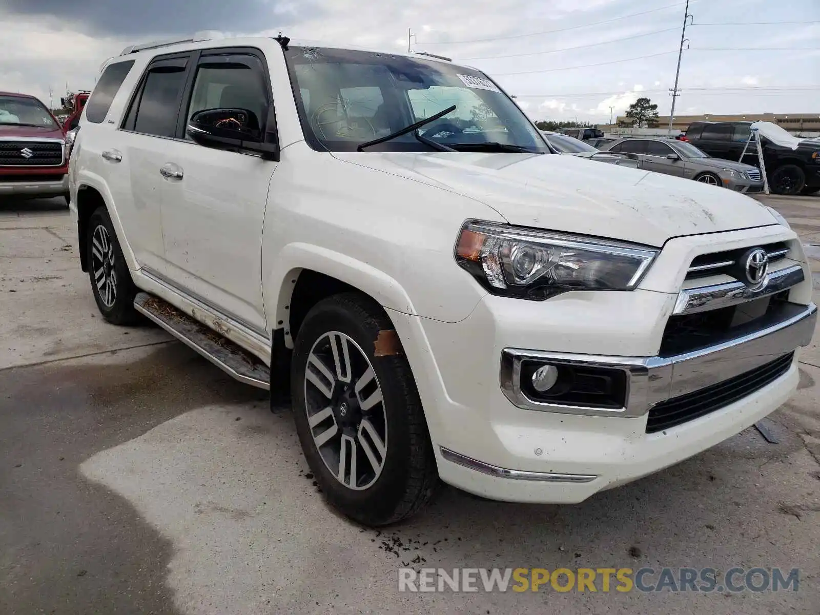 1 Photograph of a damaged car JTEZU5JR4L5222663 TOYOTA 4RUNNER 2020