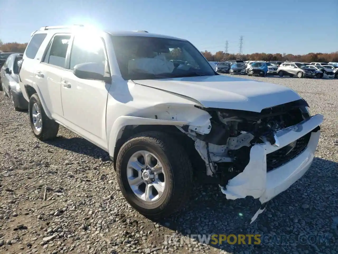 1 Photograph of a damaged car JTEZU5JR4L5224431 TOYOTA 4RUNNER 2020