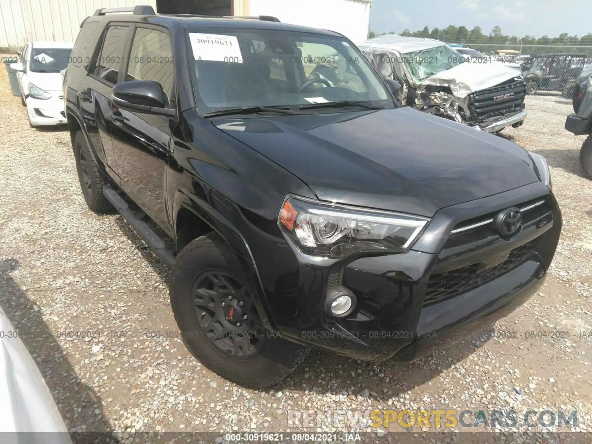 1 Фотография поврежденного автомобиля JTEZU5JR4L5227331 TOYOTA 4RUNNER 2020