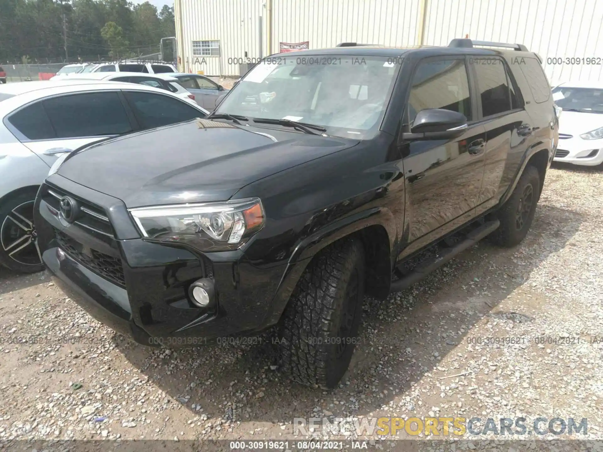 2 Photograph of a damaged car JTEZU5JR4L5227331 TOYOTA 4RUNNER 2020