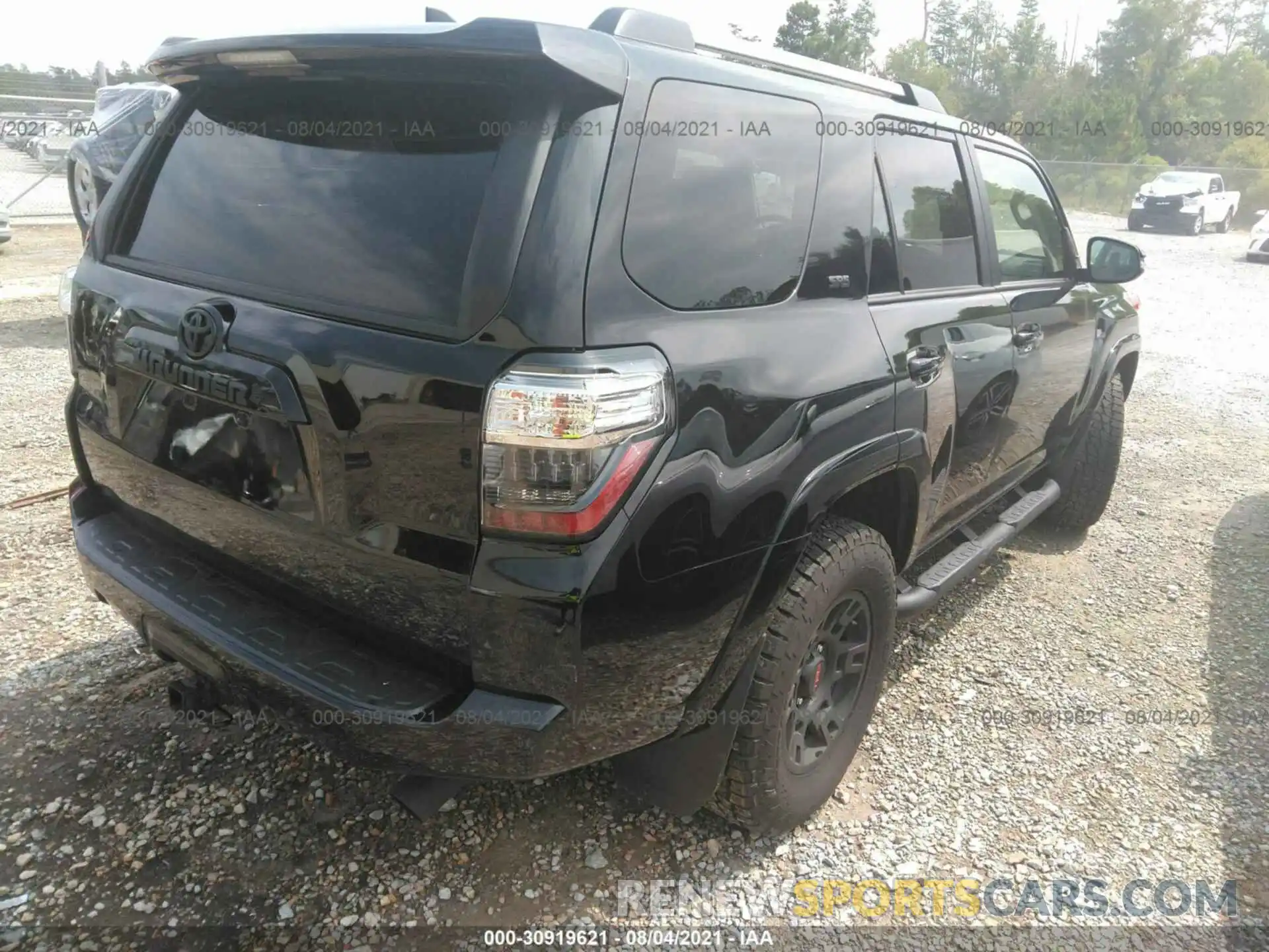 4 Фотография поврежденного автомобиля JTEZU5JR4L5227331 TOYOTA 4RUNNER 2020