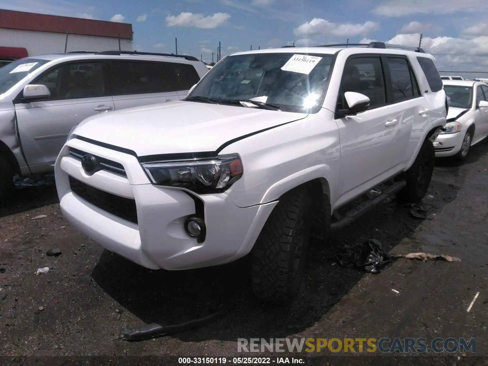 2 Фотография поврежденного автомобиля JTEZU5JR5L5216547 TOYOTA 4RUNNER 2020