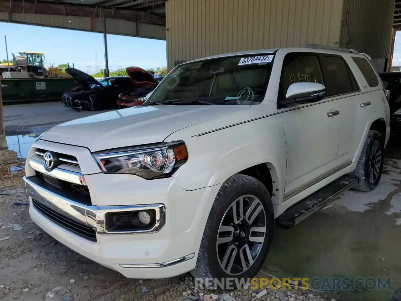 2 Photograph of a damaged car JTEZU5JR5L5217438 TOYOTA 4RUNNER 2020