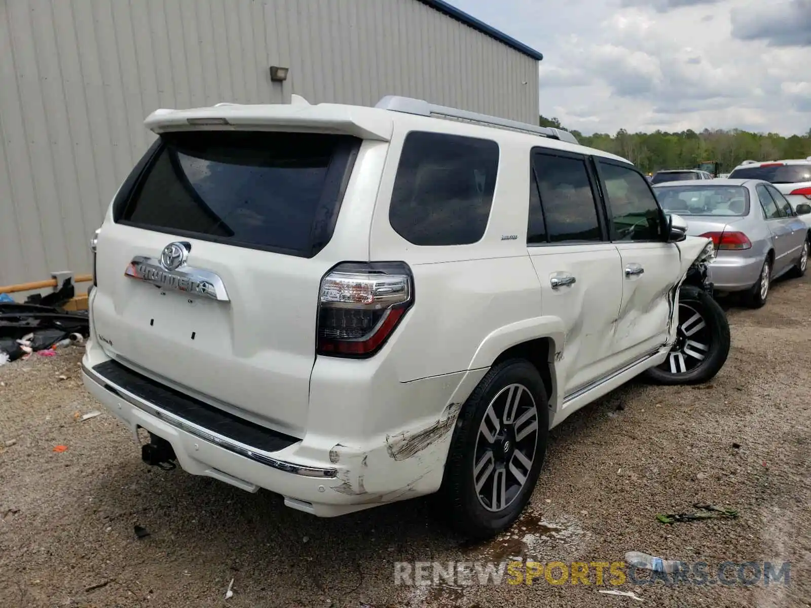 4 Фотография поврежденного автомобиля JTEZU5JR5L5221960 TOYOTA 4RUNNER 2020