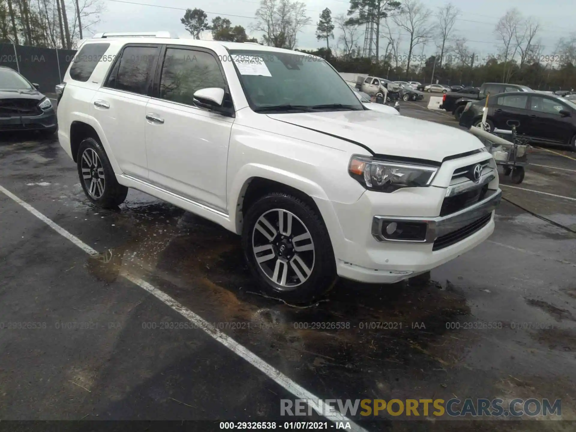 1 Photograph of a damaged car JTEZU5JR5L5227841 TOYOTA 4RUNNER 2020