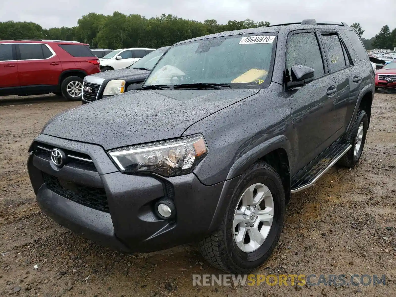 2 Photograph of a damaged car JTEZU5JR6L5217237 TOYOTA 4RUNNER 2020