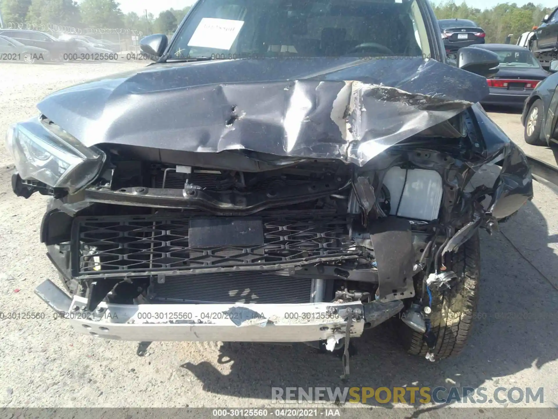 6 Photograph of a damaged car JTEZU5JR6L5220817 TOYOTA 4RUNNER 2020