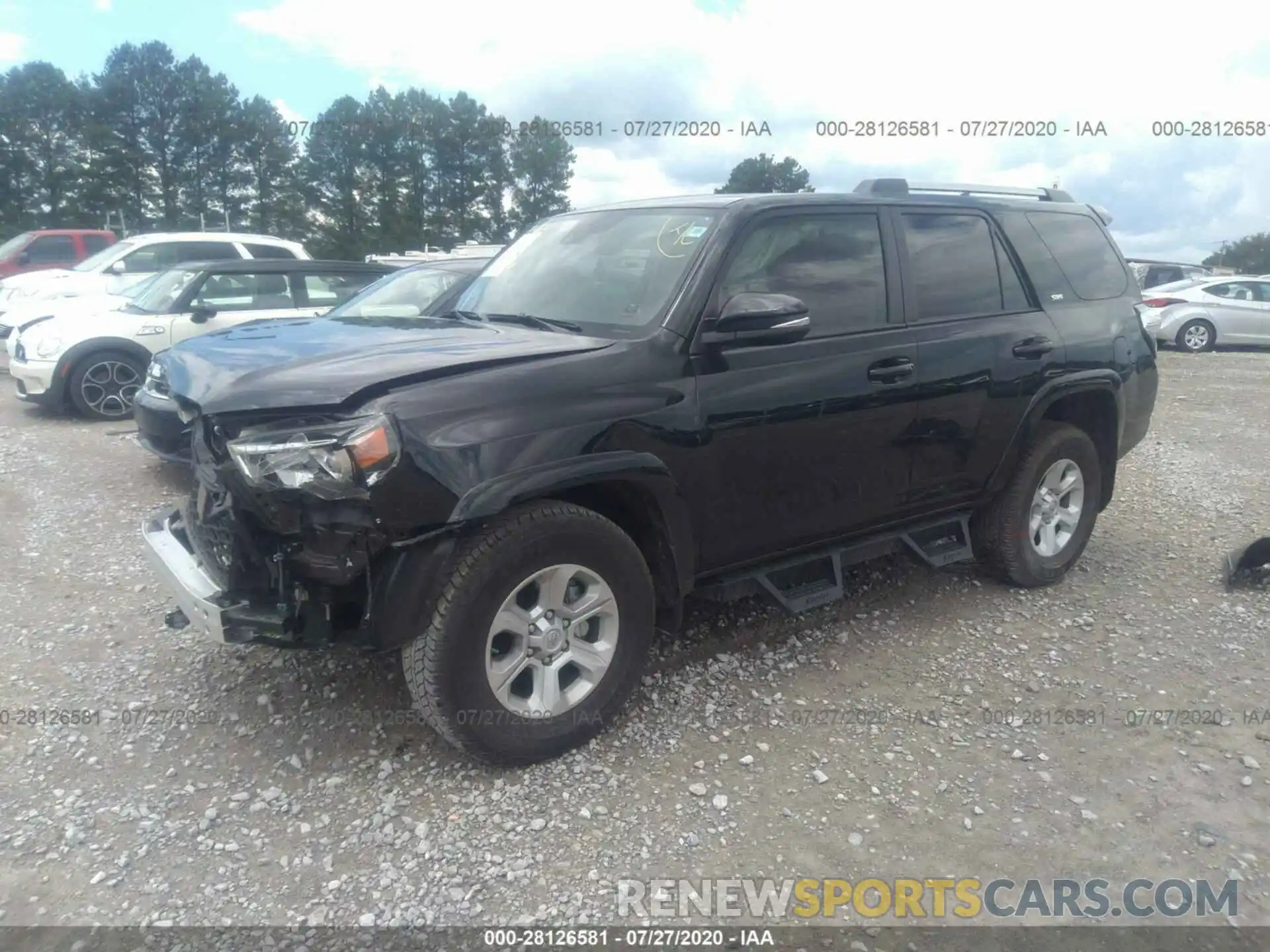 2 Photograph of a damaged car JTEZU5JR6L5222468 TOYOTA 4RUNNER 2020