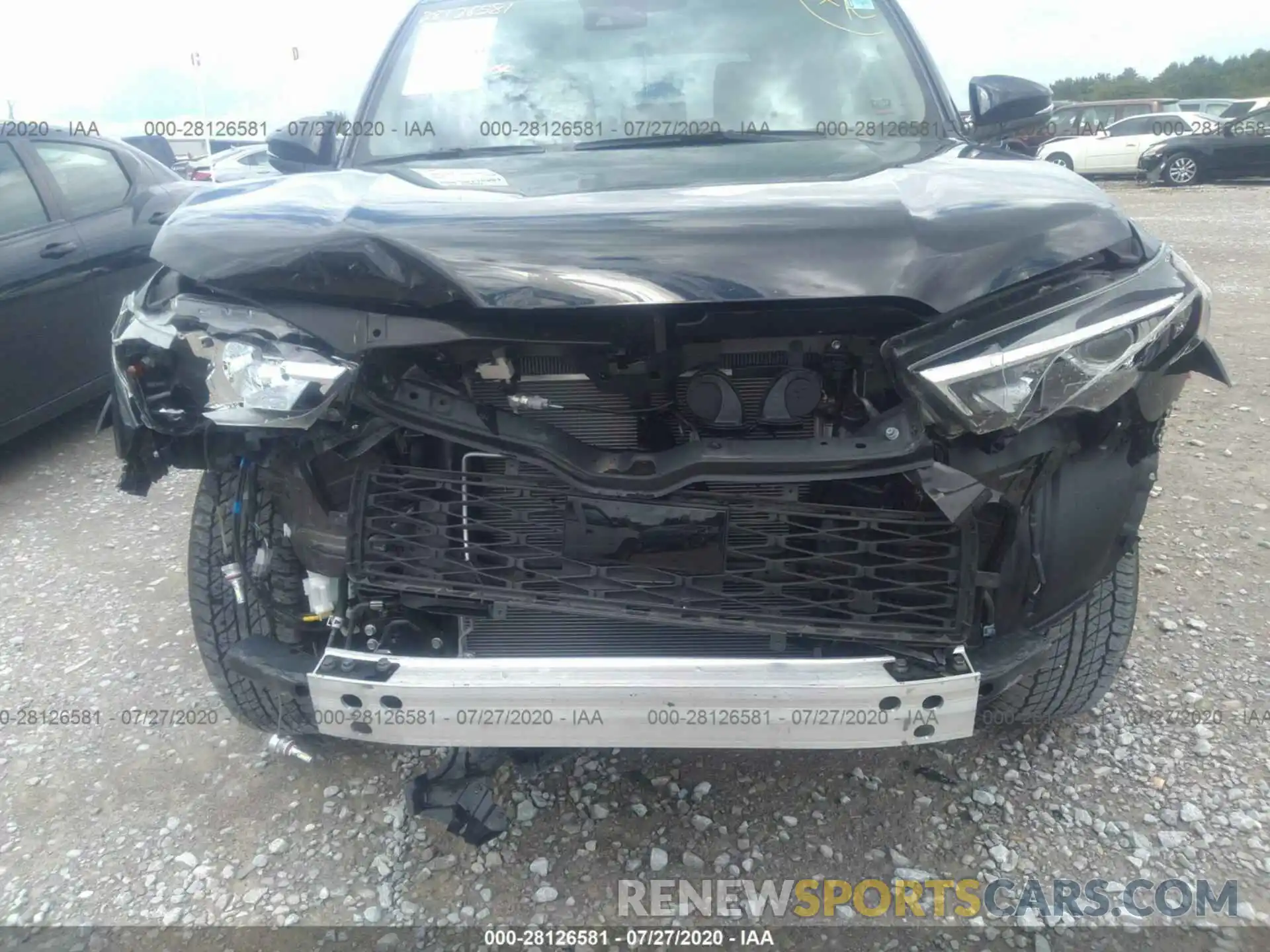 6 Photograph of a damaged car JTEZU5JR6L5222468 TOYOTA 4RUNNER 2020