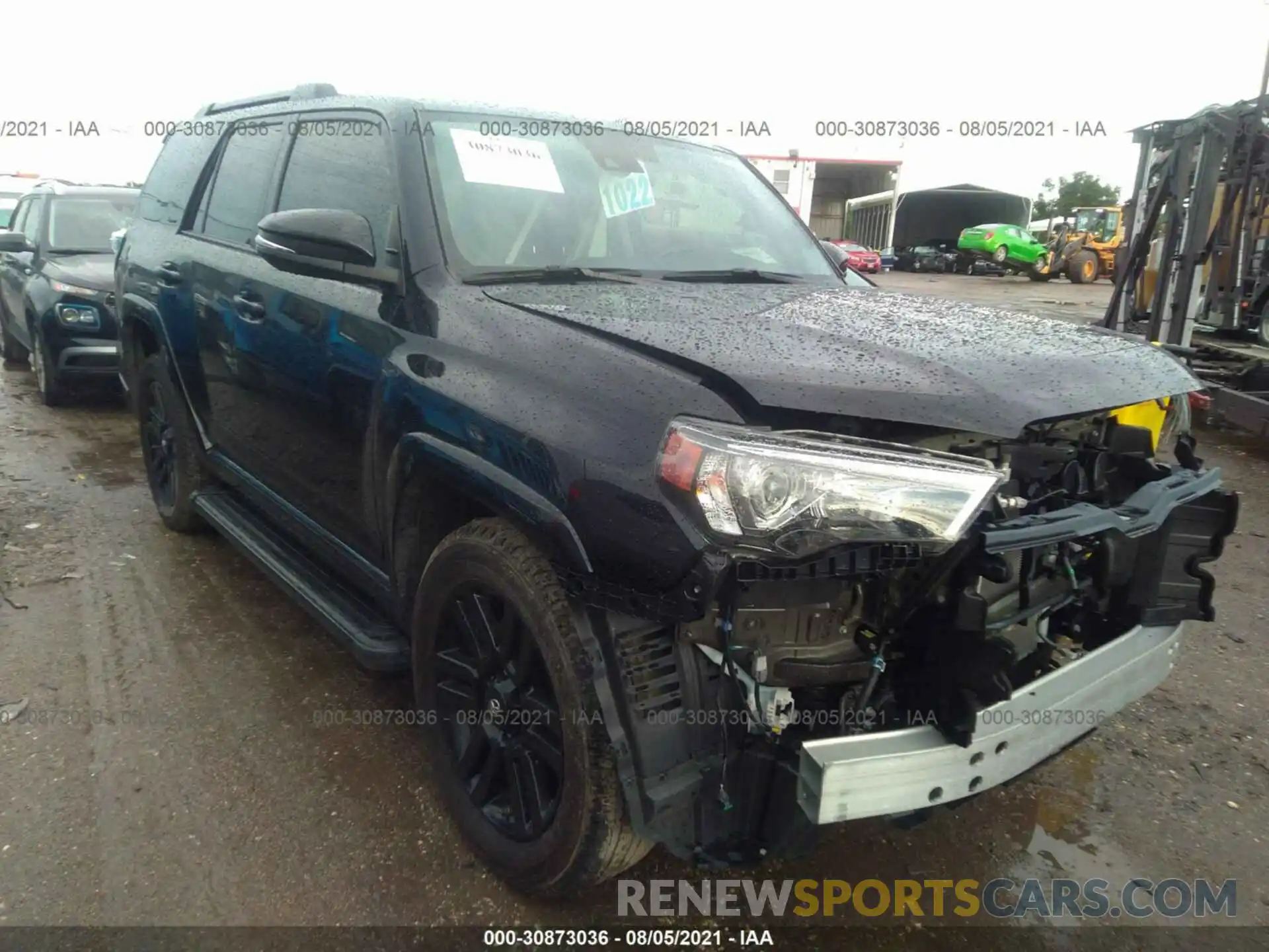 1 Photograph of a damaged car JTEZU5JR6L5222650 TOYOTA 4RUNNER 2020