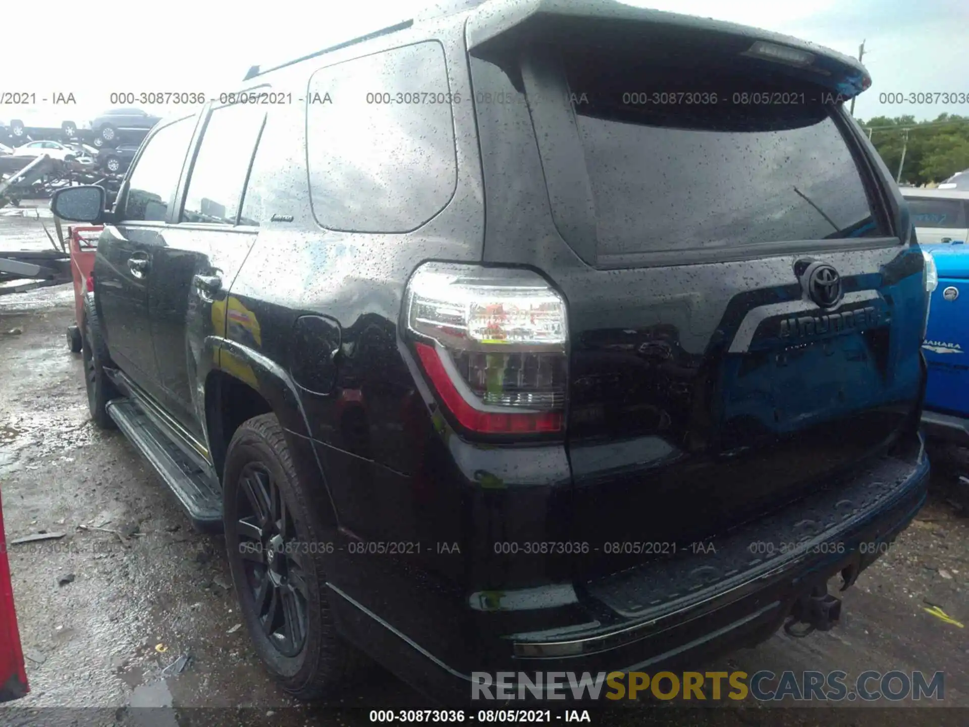 3 Фотография поврежденного автомобиля JTEZU5JR6L5222650 TOYOTA 4RUNNER 2020