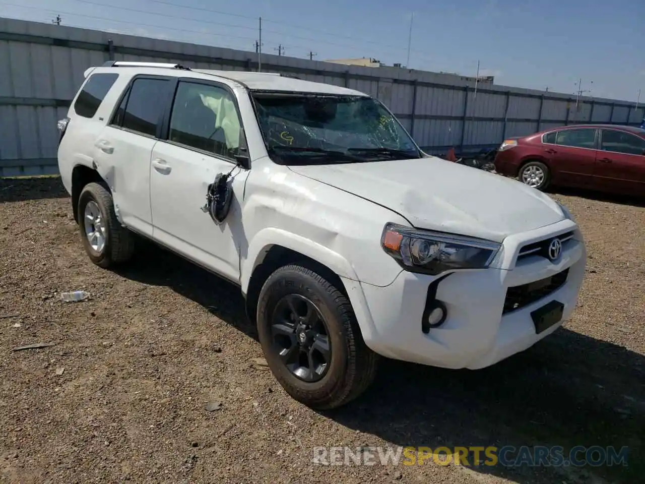 1 Фотография поврежденного автомобиля JTEZU5JR6L5225225 TOYOTA 4RUNNER 2020