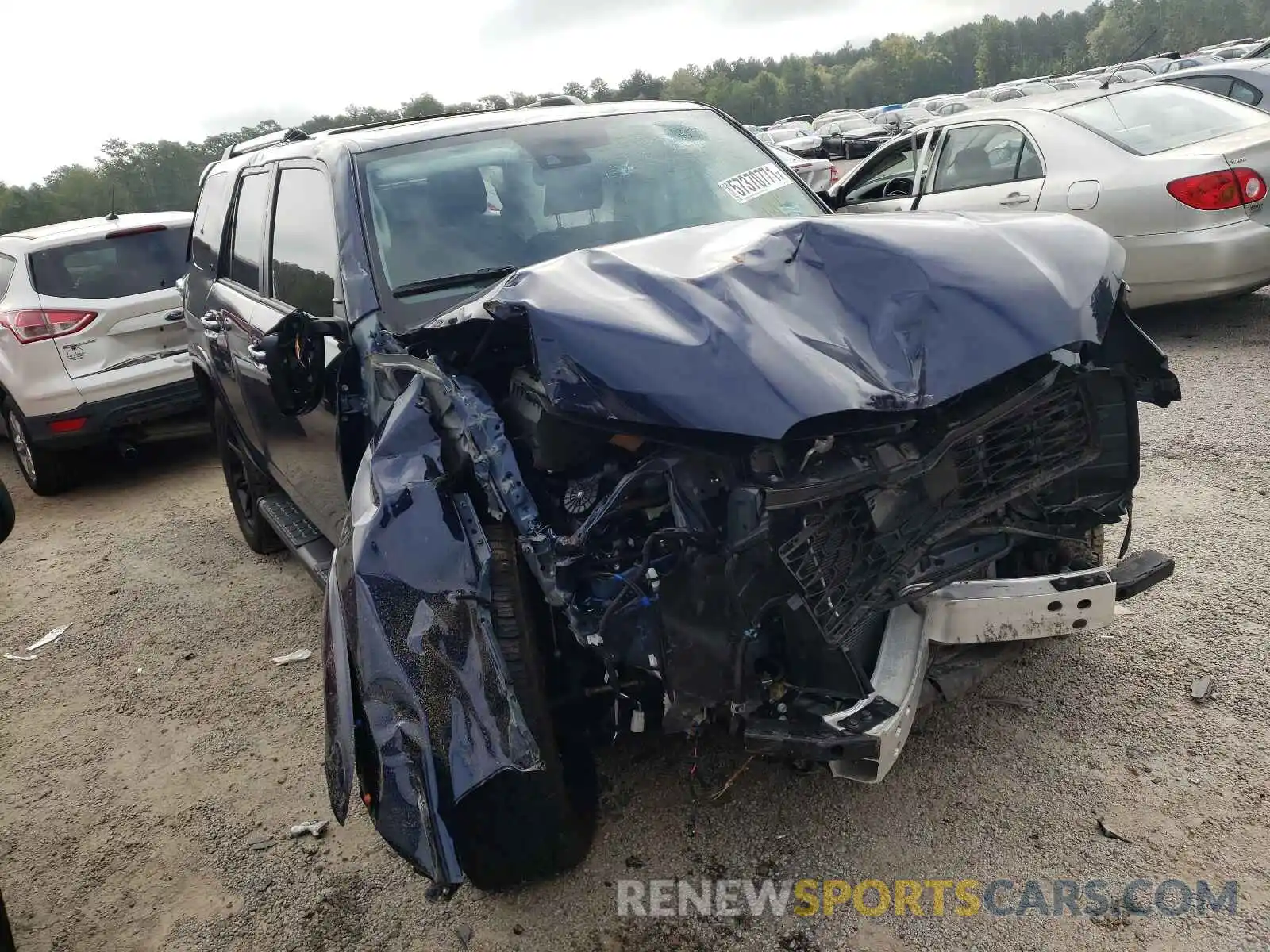 1 Photograph of a damaged car JTEZU5JR6L5225273 TOYOTA 4RUNNER 2020