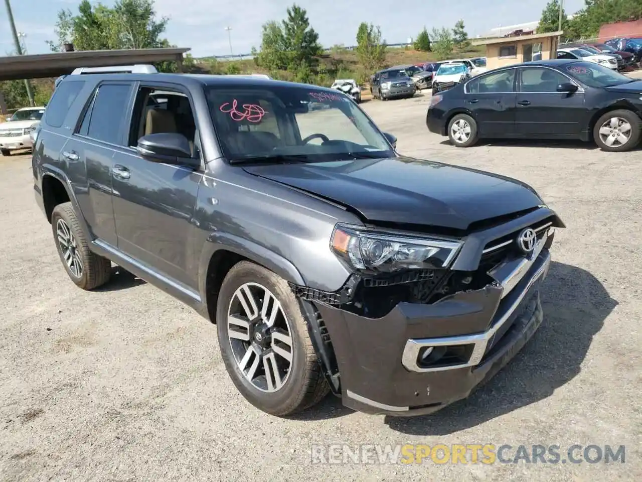 1 Photograph of a damaged car JTEZU5JR6L5225306 TOYOTA 4RUNNER 2020