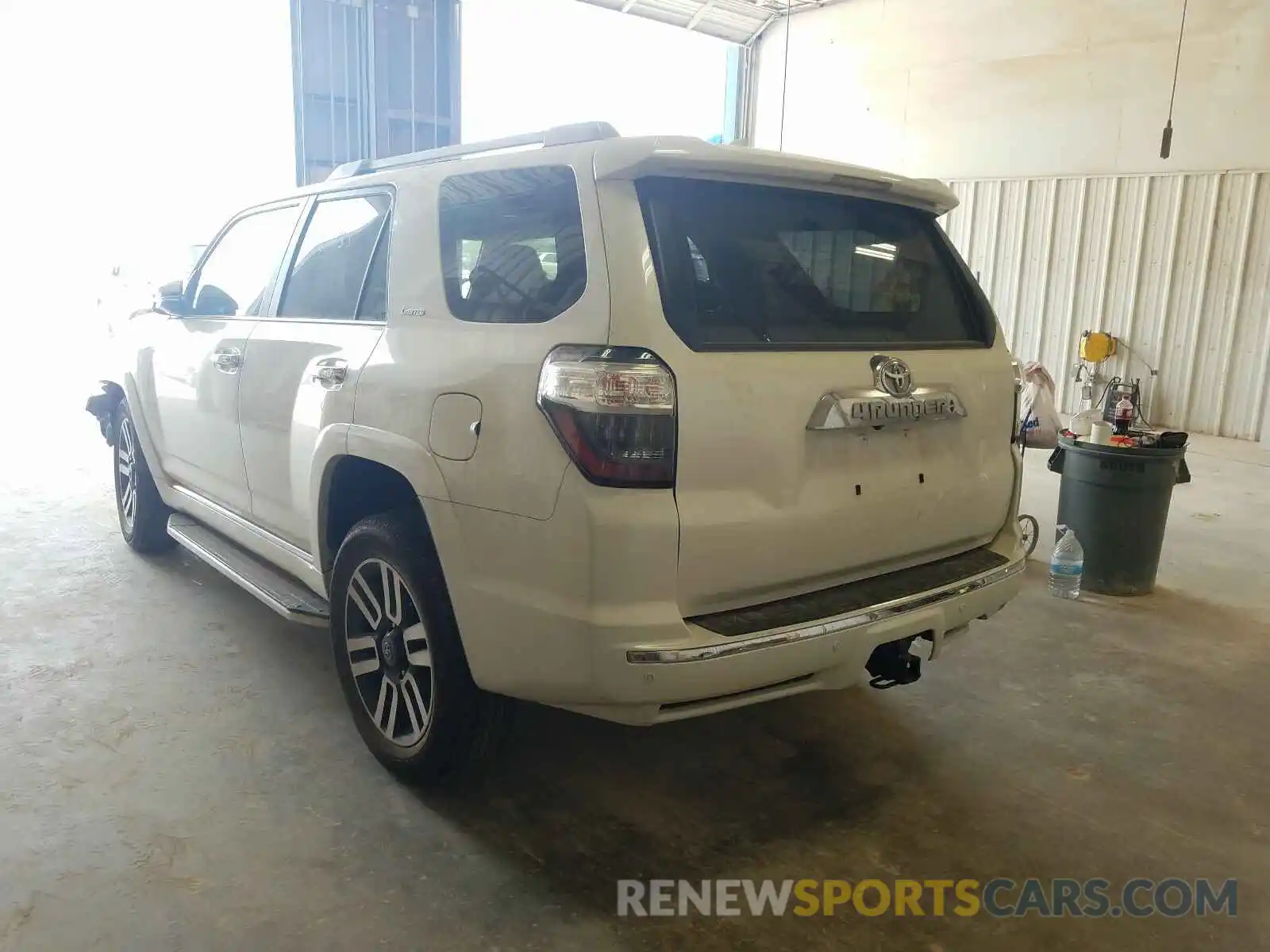 3 Photograph of a damaged car JTEZU5JR7L5214685 TOYOTA 4RUNNER 2020