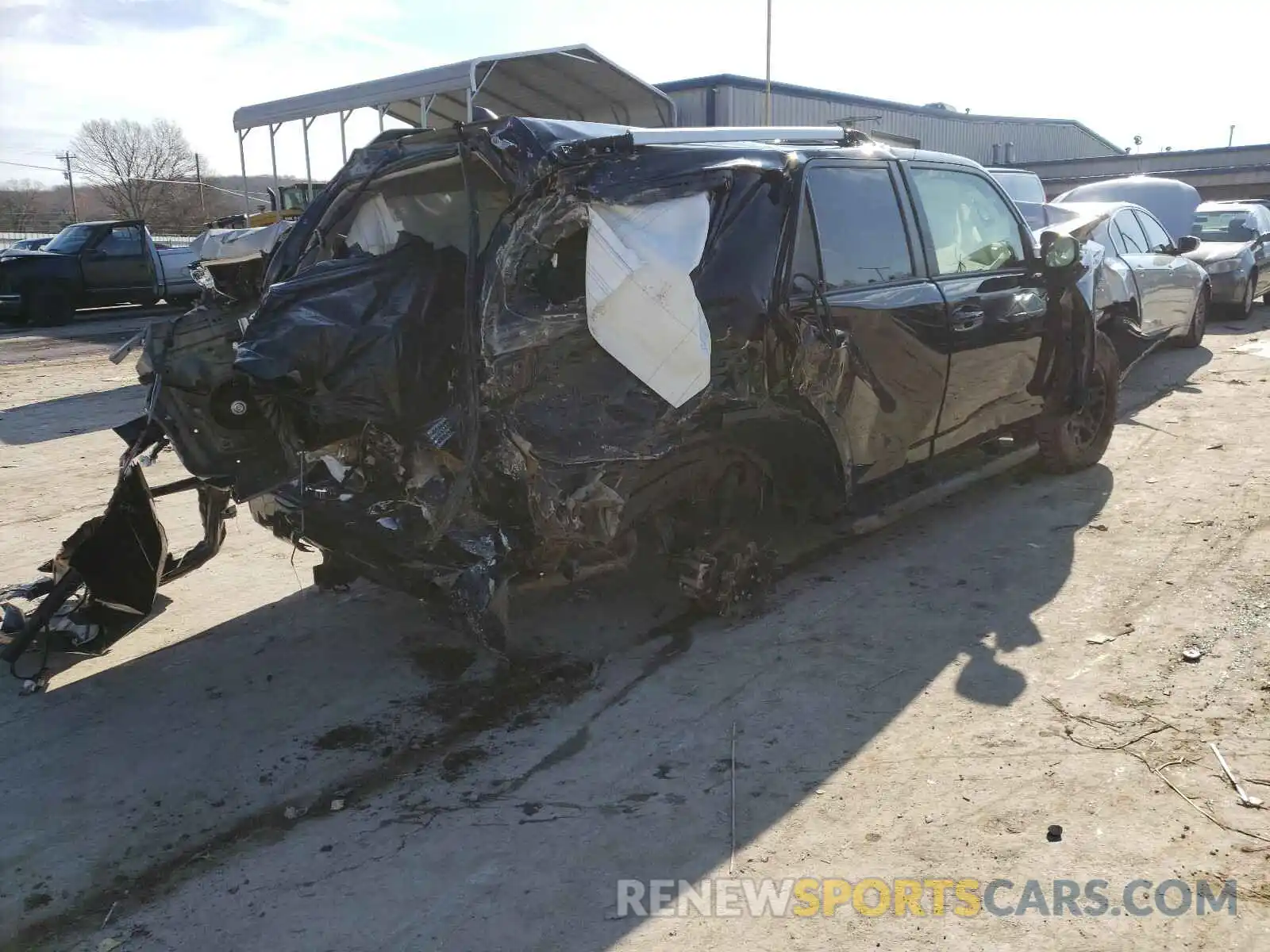 9 Photograph of a damaged car JTEZU5JR7L5215156 TOYOTA 4RUNNER 2020