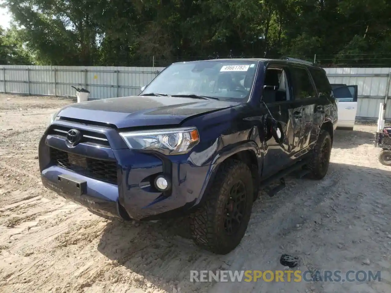 2 Photograph of a damaged car JTEZU5JR7L5217358 TOYOTA 4RUNNER 2020