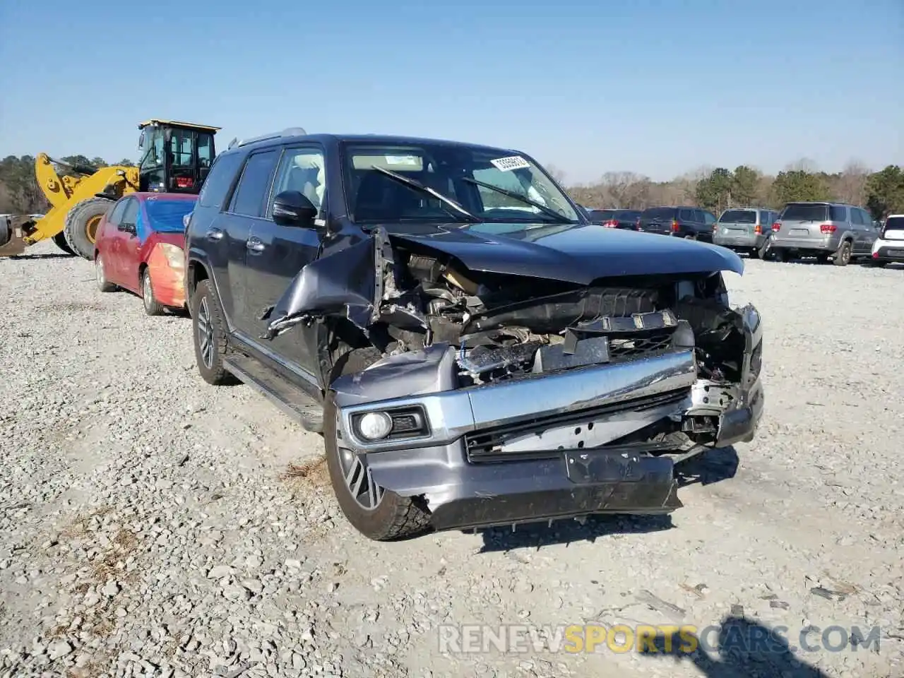 1 Photograph of a damaged car JTEZU5JR7L5218025 TOYOTA 4RUNNER 2020